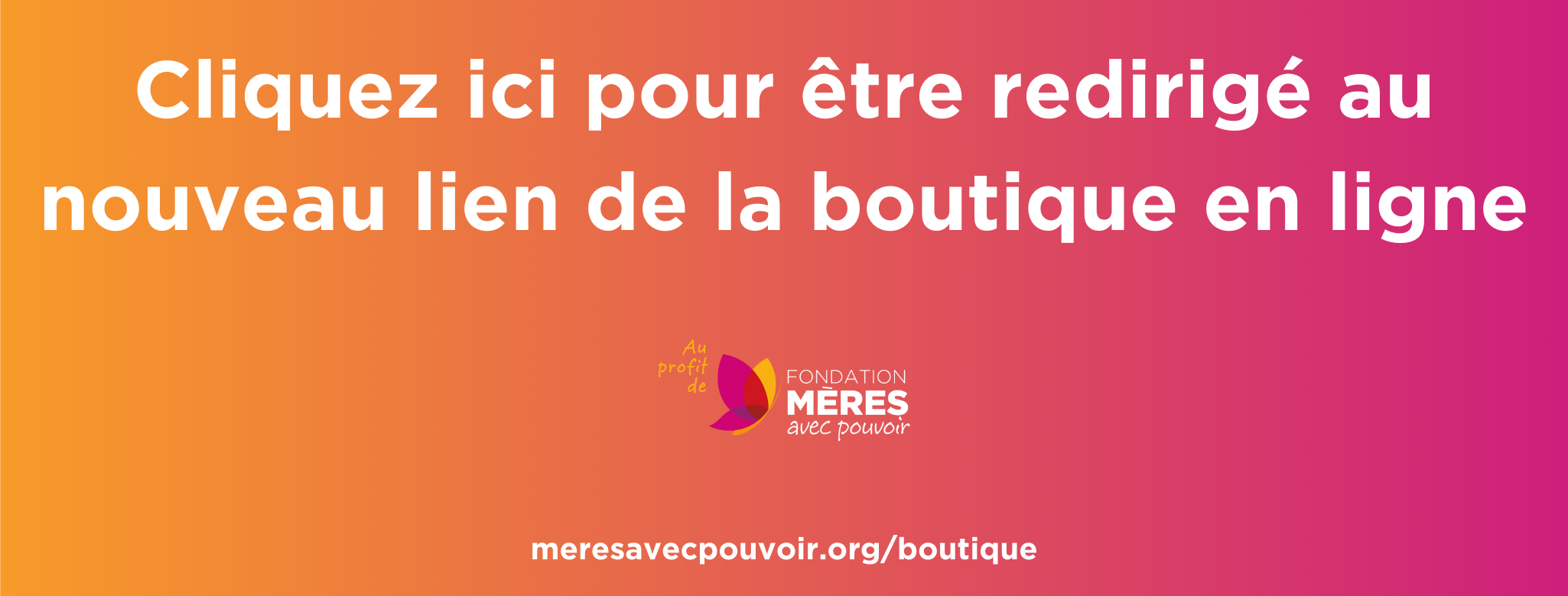 Visitez Notre Boutique En Ligne!